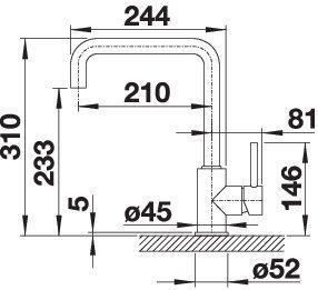 Actual product image Blanco Mili