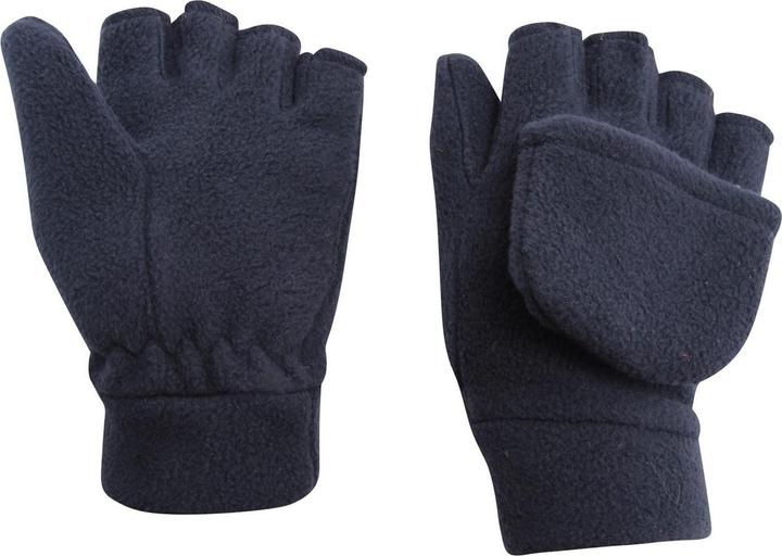 Actual product image Mountain Warehouse Childrens/Kids Fingerless Fleece Mittens (S, M)