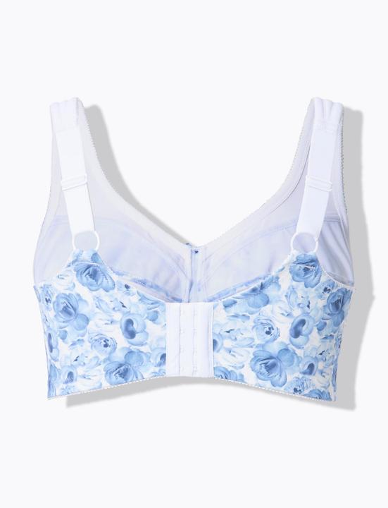 Actual product image Ulla Popken Porcelain Rose Relief Bra (Single pack, 95 E)