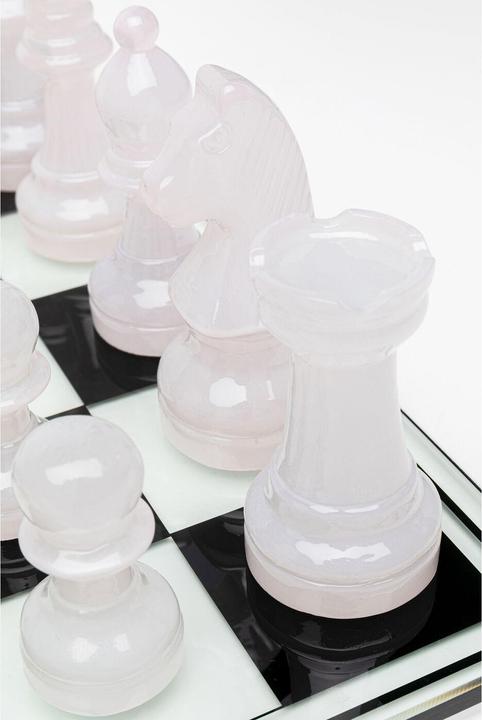 Actual product image Kare Design Deco Object Chess Transparent 60x60cm