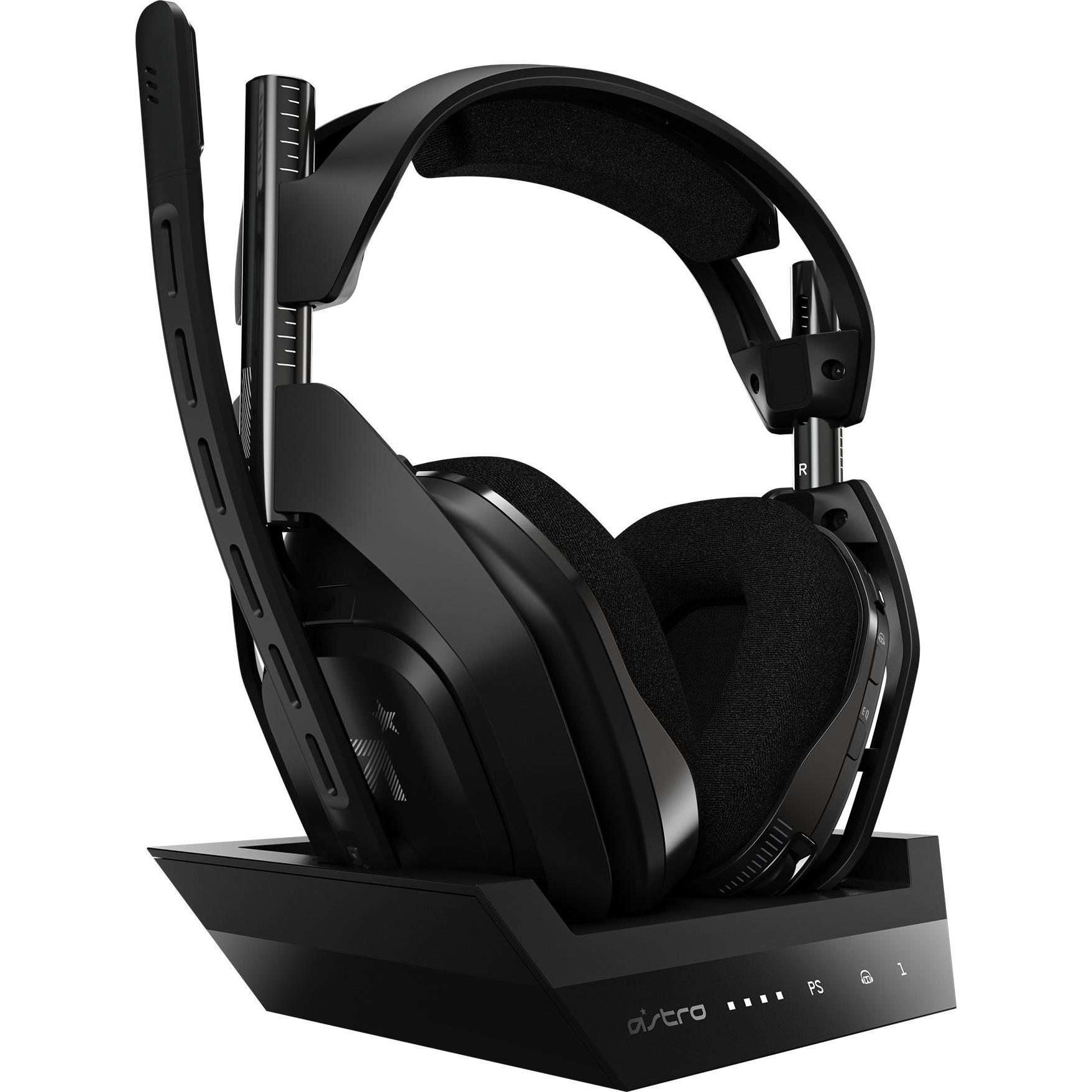 Logitech G A50 (Draadloze), Gaming headset, Zwart