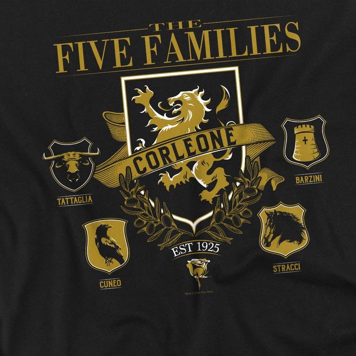 Produktbild The Godfather Five Families TShirt (M)