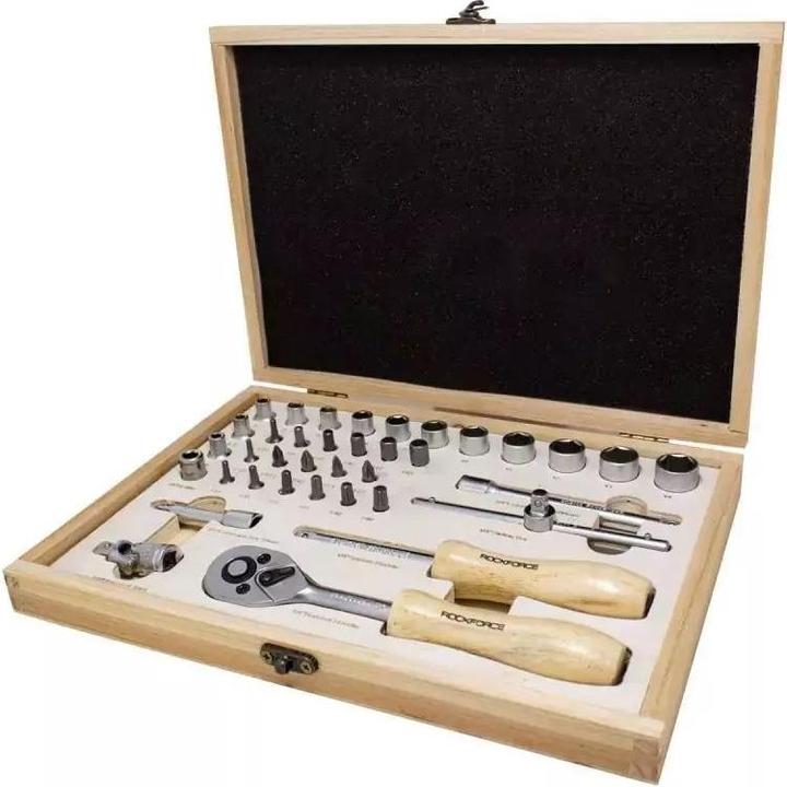 Rockforce ZESTAW KLUCZY 1/4" 38el. (1/4")