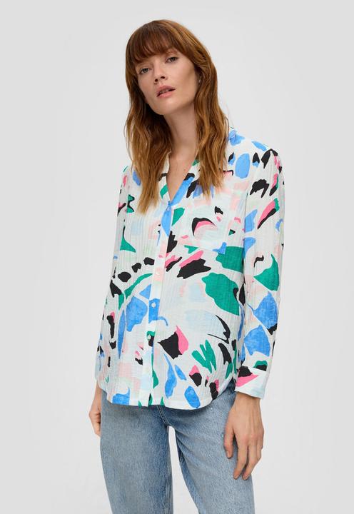 Immagine prodotto S.Oliver Bluse Longbluse aus Viskosemix (46)