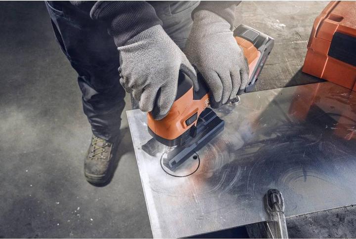Image du produit Fein Scie alternative sans fil pour métal et bois, course de 26 mm F-IRON Jig 26 AS Set 2 x 4 Ah