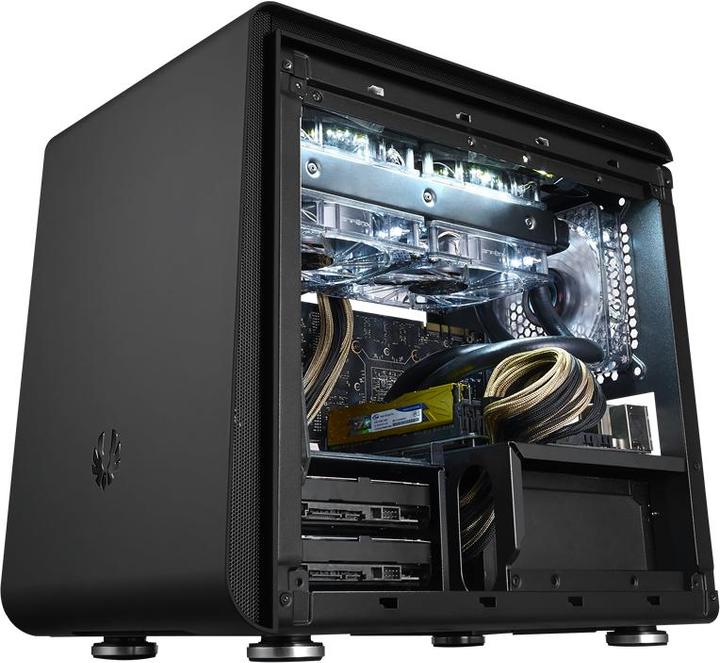 Produktbild BitFenix Phenom Mini-ITX, schwarz, o. NT (Mini-ITX)