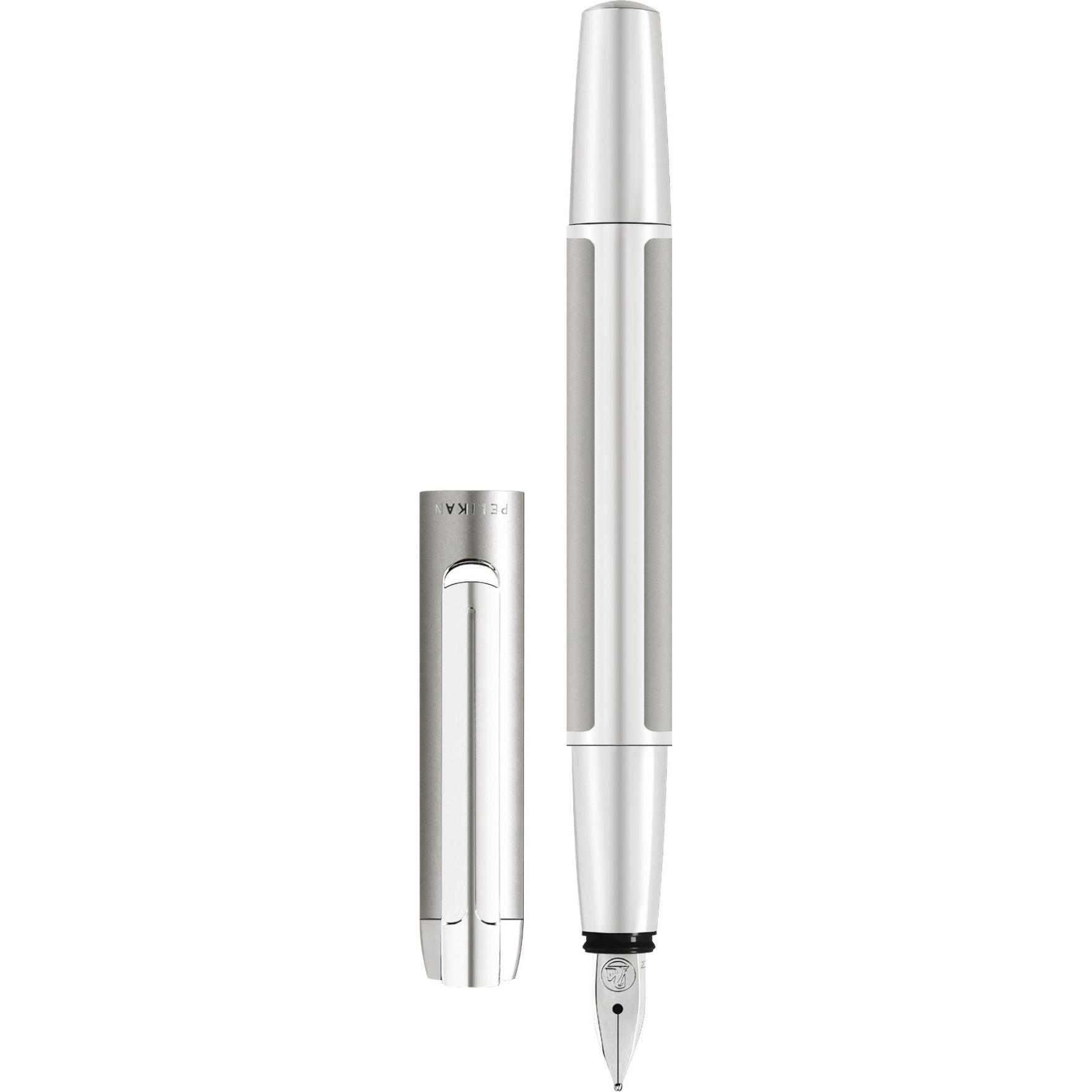 Pelikan, Schreibstifte, Füllhalter Pura (Silber, 1 x)