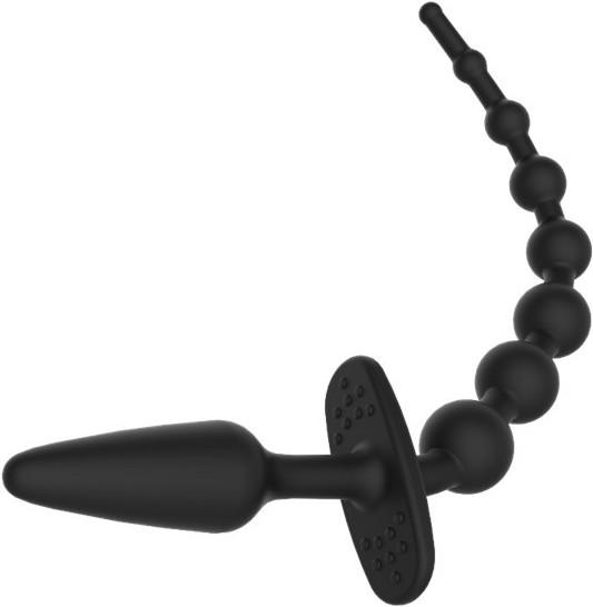 Zenn Silicone Anal Bead Tail Plug