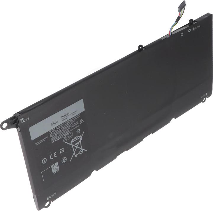 Image du produit AccuCell Batterie Dell XPS 13 9350, 090V7W, 0DRRP, 0N7T6, 5K9CP, 90V7W, CN-0N7T6, DIN02, JD25G (7570 mAh)