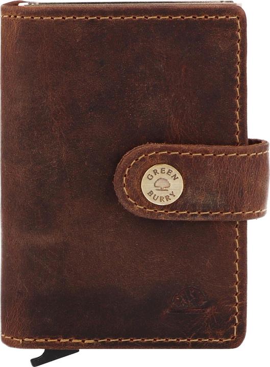 Produktbild Greenburry Vintage Geldbörse RFID Schutz Leder 7.5 cm