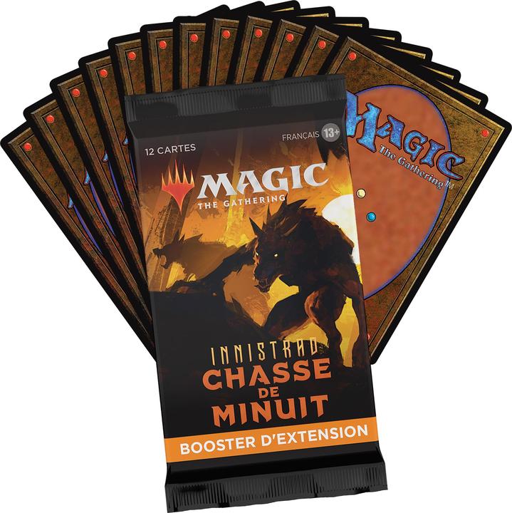 Actual product image Magic the Gathering Innistrad: Midnight Hunt (French, Booster Pack)