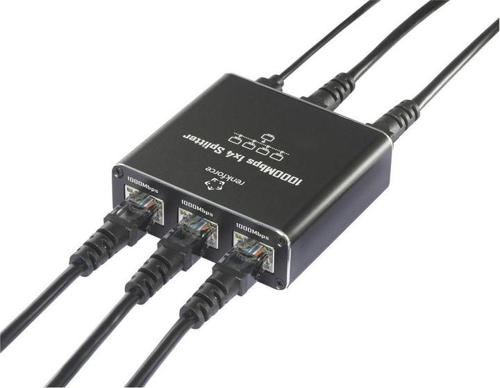 Immagine prodotto Renkforce RF-GES-400 Netzwerk Switch RJ45 4 Port USB-Stromversorgung (5 porte)