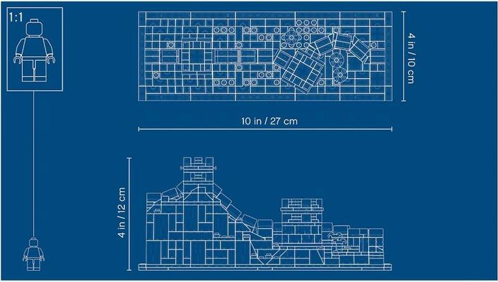 Actual product image LEGO The Great Wall of China (21041, LEGO Architecture)