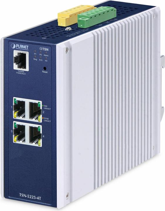 Image du produit Planet Industrial L2+ 4-Port Managed TSN Ethernet Switch TS (4 ports)