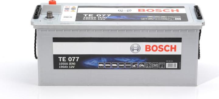 Actual product image Bosch Automotive EFB battery TE 077 12V 190Ah 1050A (190 Ah, 1050 A, 12 V)