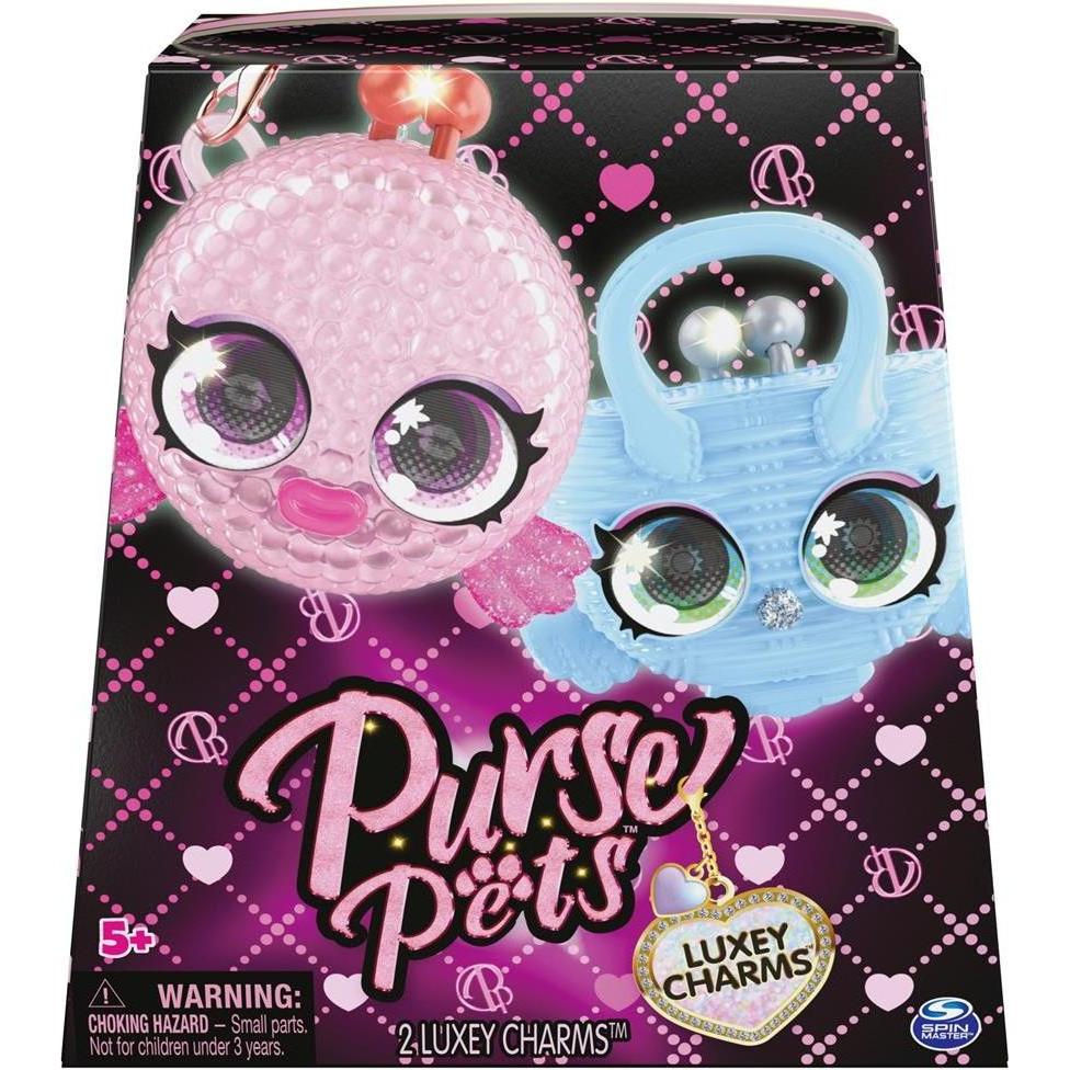Spin Master Ragazza Dorato Bambine, Portachiavi, Spin Pursepets Zawieszki 2Pak 6066718 /12