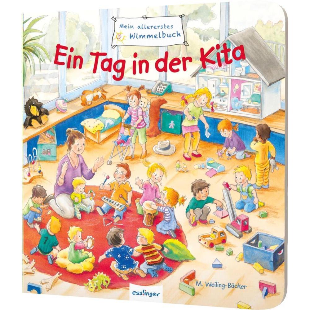 Mein allererstes Wimmelbuch: Ein Tag in der Kita, Kinderbücher von Sibylle Schumann