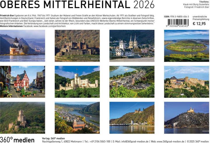Produktbild OberesMittelrheintalBroschürenkalender2026 (A3, A4)