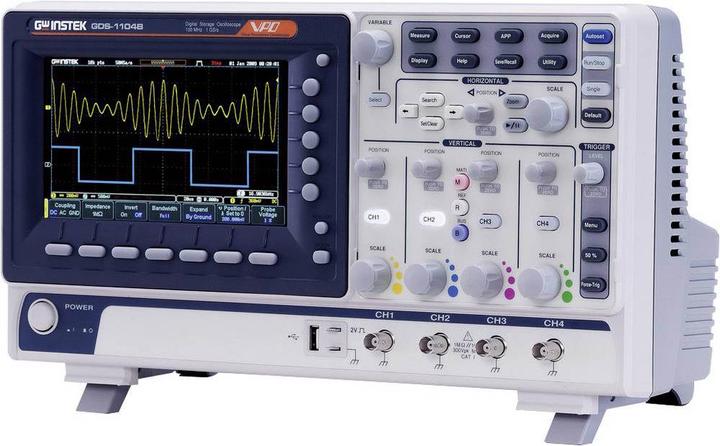 GW Instek Digital Oscilloscope Storage Oscilloscope (CAT I)