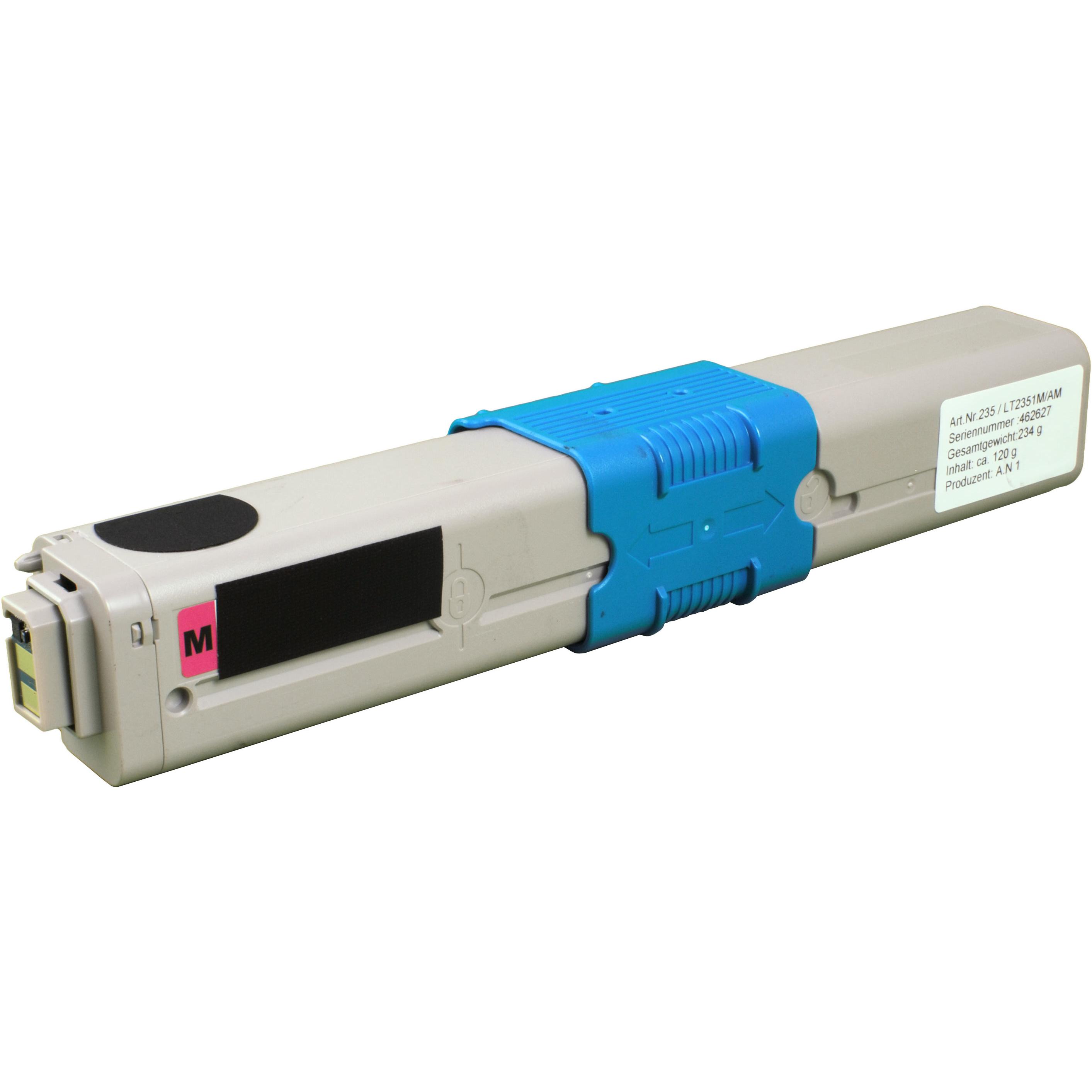 Ampertec, Toner, Toner ersetzt Oki 44469723 magenta (M)