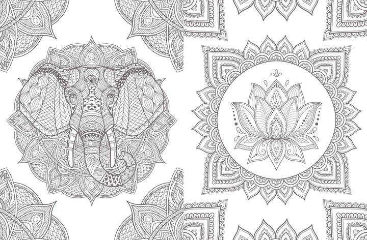 Produktbild Colorful Mandala – Mandala – Achtsamkeit