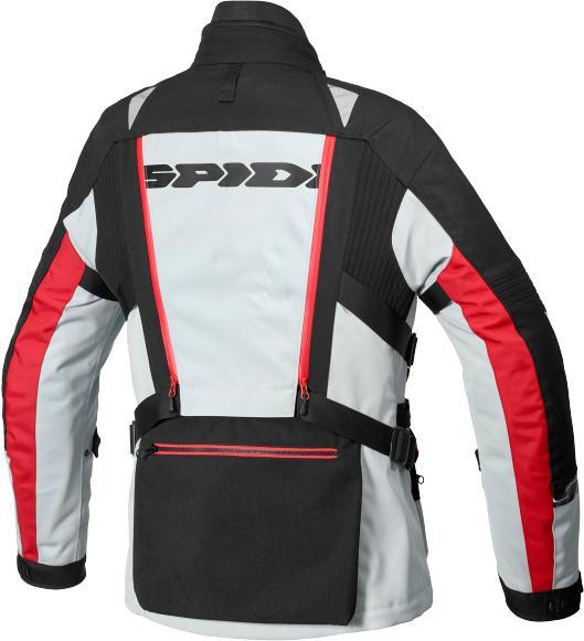 Produktbild Spidi ALLROAD Textiljacke grau-rot M (Herren, M)