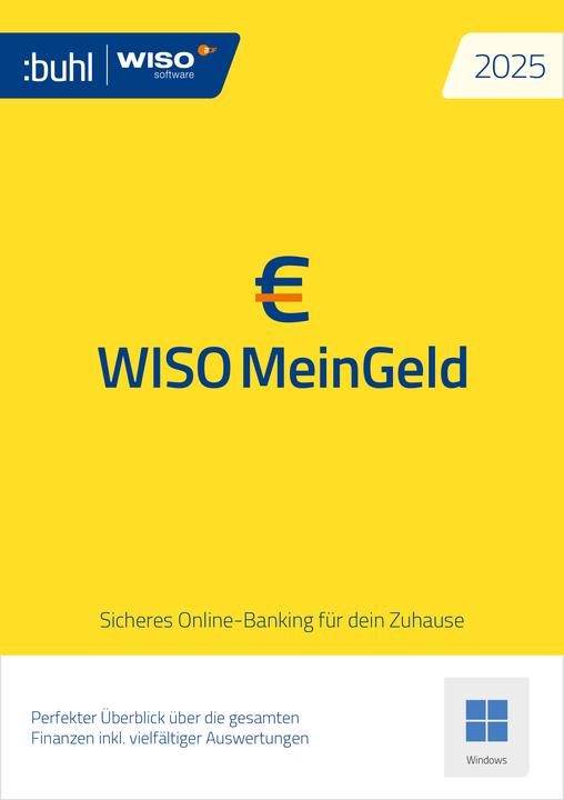 Actual product image Buhl Data Service WISO My Money 2025 Download Code (1 User, 1 Devices/Users, unlimited)