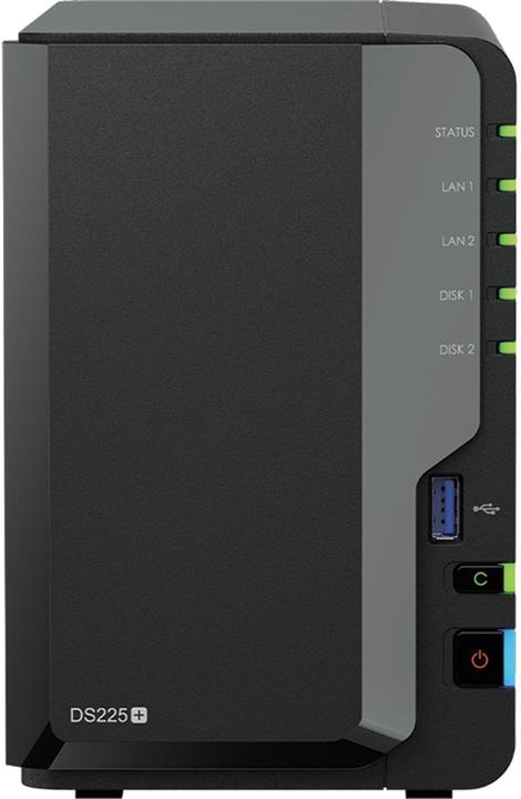 Produktbild Synology DS225+ 2Bay 8TB NAS met 2x 4TB Plus HDD (2 x 4 TB)