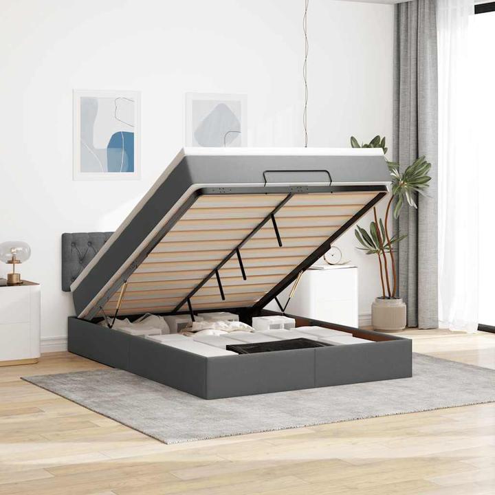 Produktbild vidaXL osmanischer Bettrahmen (140 x 190 cm)