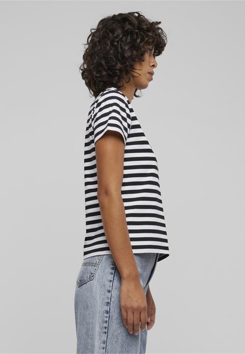 Produktbild Urban Classics Ladies Regular Striped Tee - 142653 (M)