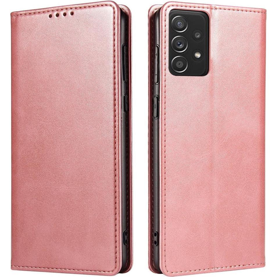 Thumbnail - Cover-Discount Galaxy A23 - Stand Flip Case Hülle rosa (Samsung Galaxy A23), Smartphone Hülle, Rosa