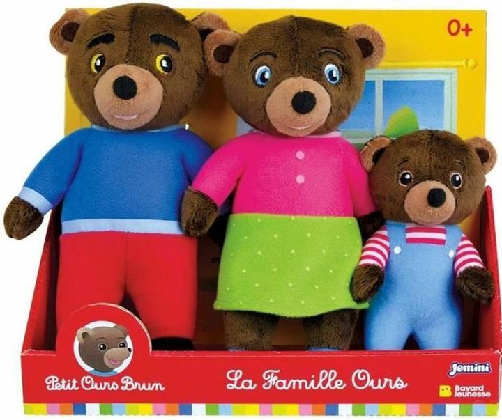 Produktbild Jemini Plüschtier Braun Plüsch Bär (3 Stücke) (32 cm)