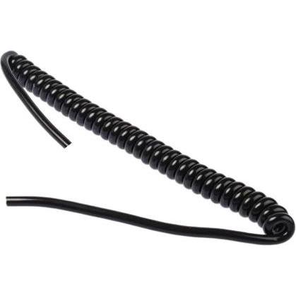 Rs Pro Netzkabel, 6-adrig Typ Aufgewickelt Schwarz (0.50 m), Stromkabel