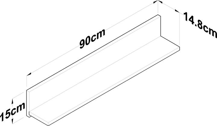 Immagine prodotto Skye Decor Sienna (90 x 14.80 x 15 cm)