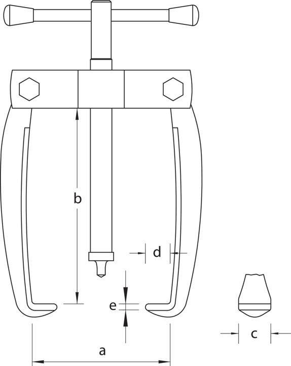 Actual product image Gedore Puller