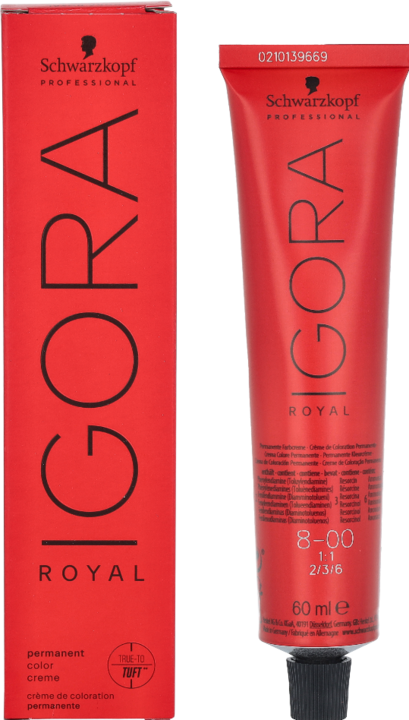Image du produit Schwarzkopf Professional Igora Royal (8-00 Blond clair Nature Extra Nature Extra)