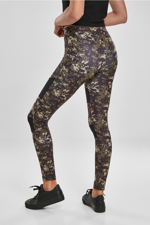 Actual product image Urban Classics Ladies Camo Tech Mesh Leggings (S)