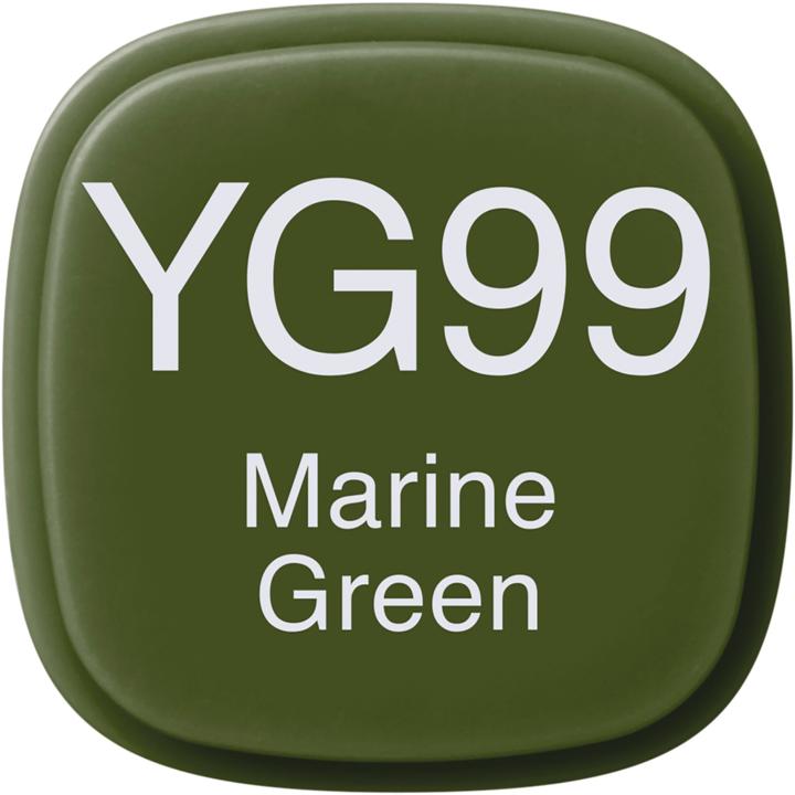Actual product image Copic Graphic marker Classic type YG - 99 (YG99 - Marine Green, 1 x)
