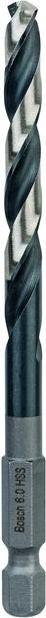 Produktbild Bosch Professional Zubehör HSS Spiralbohrer mit Sechskantschaft 6,0 mm (6.0 Millimeter)