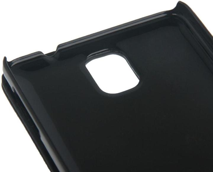 Produktbild König Design Handyhülle Flip mit Kreditkartenschlitz für Samsung Galaxy Note 3 N9000 Schwarz (Samsung Galaxy Note 3 N9000)