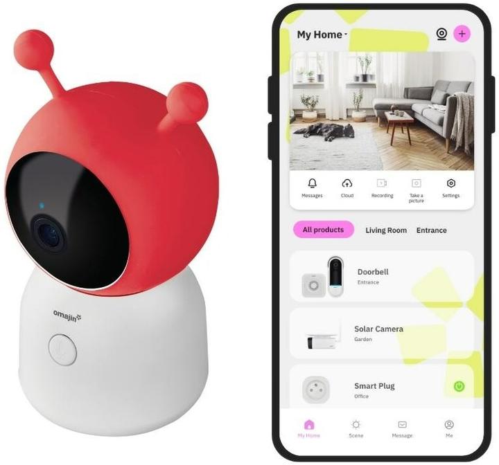 Produktbild Omajin Babyphone (Babyphone mit Kamera)