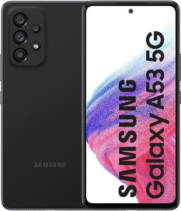 Immagine prodotto Samsung Galaxy A53 UE (256 GB, Awesome Black, 6.50", Doppia SIM, 5G)