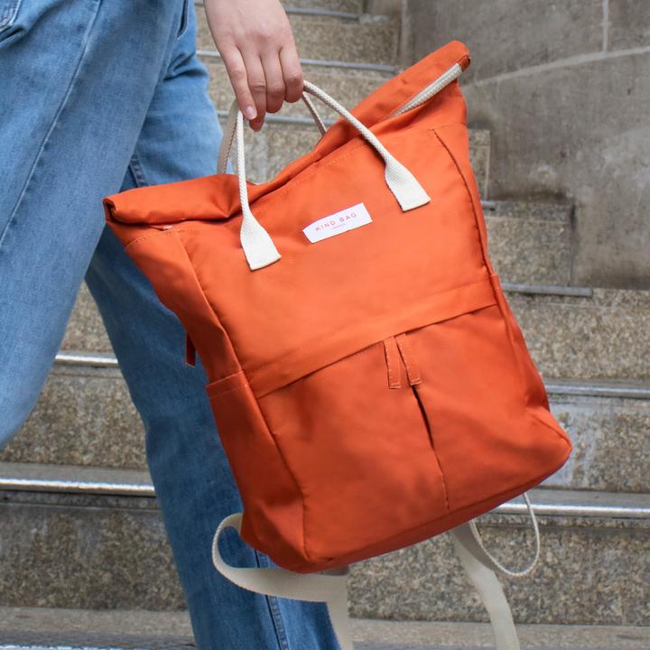 Actual product image Kind Bag Medium Backpack Burnt Orange (389 l)
