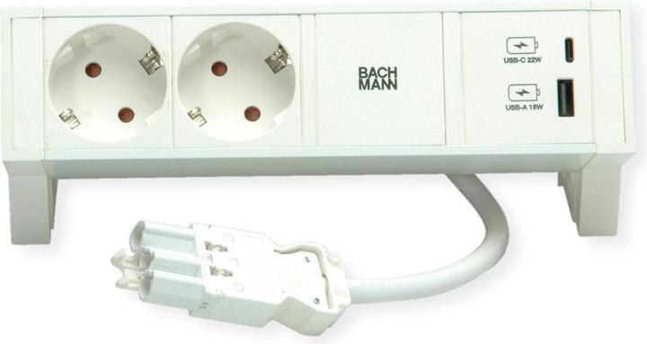 Produktbild Bachmann Desk2 (3 x, CEE 7/3, 0.20 m)