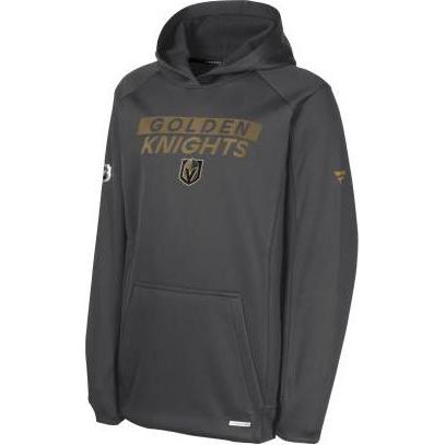 Outerstuff, Bambini, Felpa + Maglione, Rink Pullover JR Hoodie (Schwarz, JR S, Vegas Golden Knights), Nero, (S)