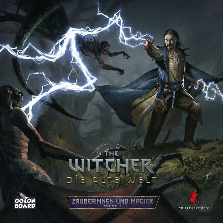 Immagine prodotto Go on Board The Witcher: Il Mondo Antico - Streghe e Maghi, Gioco da tavolo, per 1-5 giocatori (Tedesco)