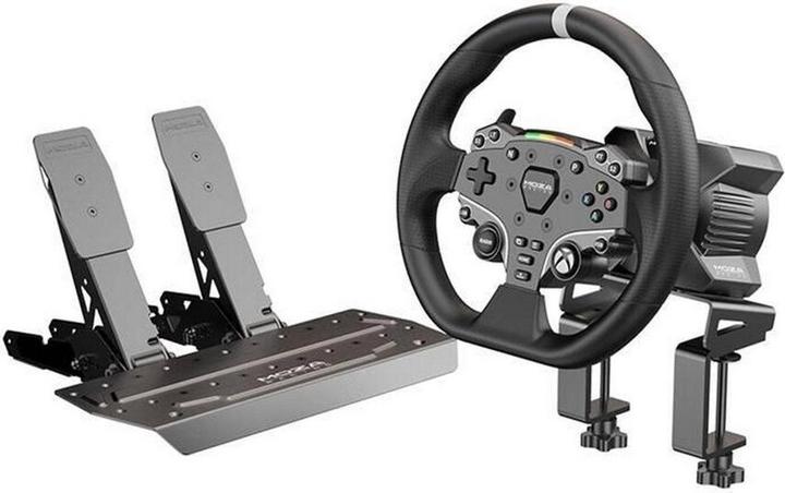 Produktbild Moza Racing R3 Xbox Bundle – Direct Drive Base + 12" Rundlenkrad + SGP Sequentieller Schalthebel (PC)