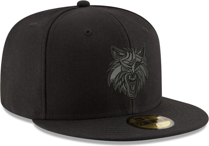 Actual product image New Era 59Fifty Cap NBA BLACK Minnesota Timberwolves - 7 1/4 (7 1/4)