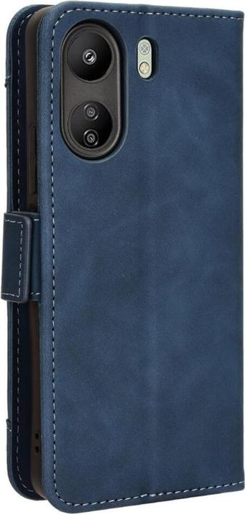 Produktbild Cover-Discount Xiaomi Poco C65 / Redmi 13C - Etui Kartenfächer blau (Xiaomi Poco C65, Xiaomi Redmi 13C)