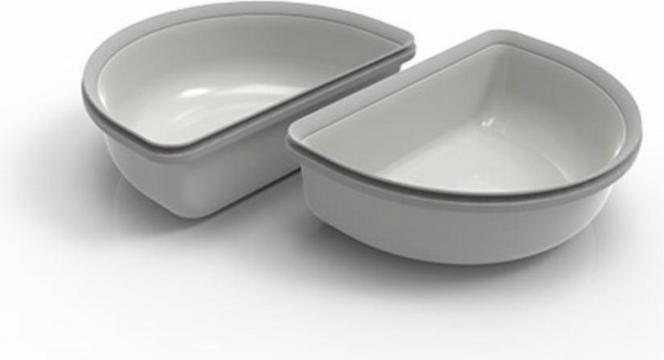 SureFeed Half shell set for Connect grey (0.20 l)